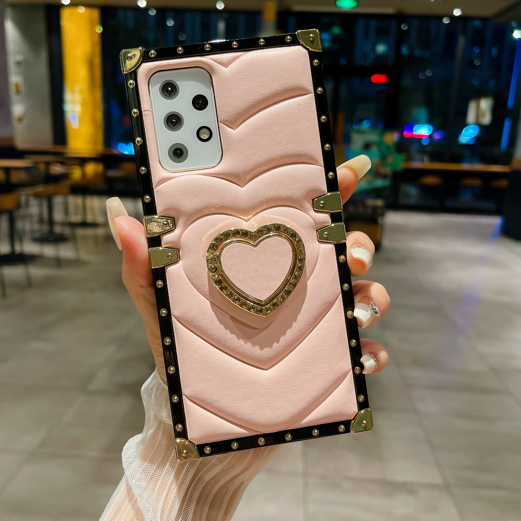 Trendy And Cool! Stand Phone Case For Galaxy A14 A54 A53 A52 A33 A23, With  Cute And Color And Pattern Matching - Temu