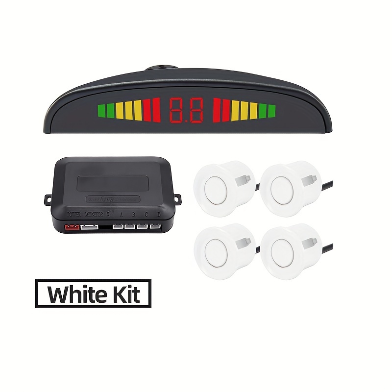 Parking Sensor Sensor de estacionamento para carro Kit Parktronic automático  Visor LED Automóvel Radar reverso Monitor de backup Sistema detector