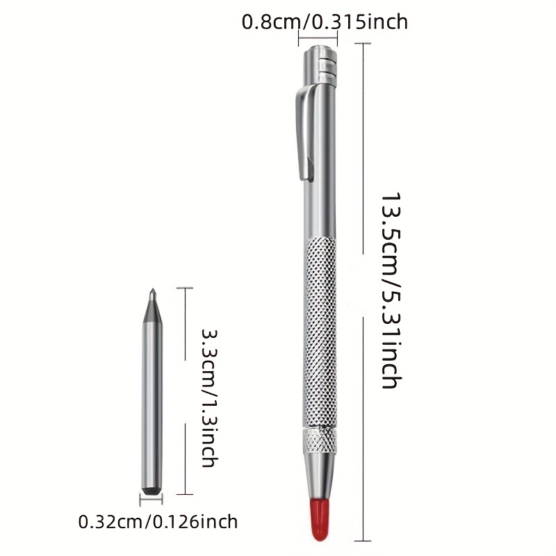 Scribe Tool Tungsten Carbide Tip Scriber Engraved Pen For - Temu