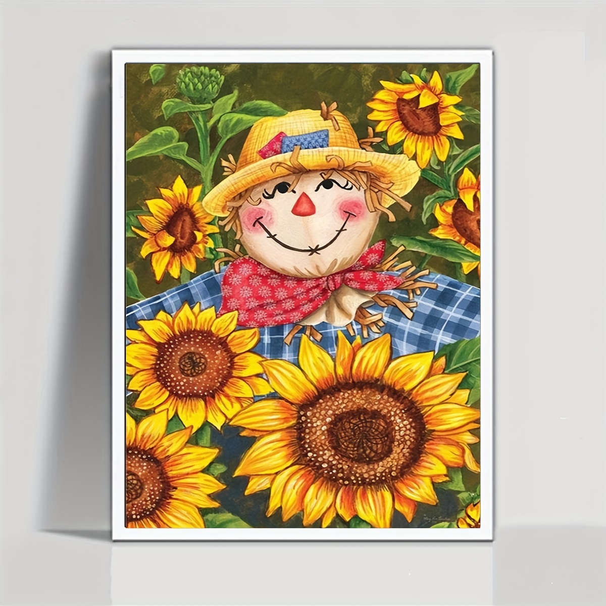 Diamond painting kit - Art sunflower by Diamondmosaic