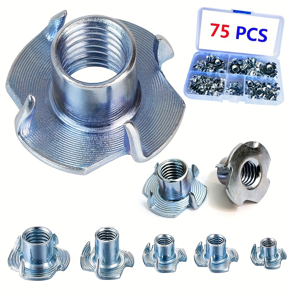 4 Claw T type Insert Nuts 4 Impact Points Four Point Insert - Temu Bulgaria