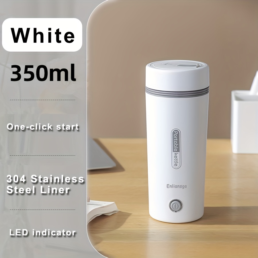 Small 350ML Travel Portable Electric Kettle, One Cup Mini Hot
