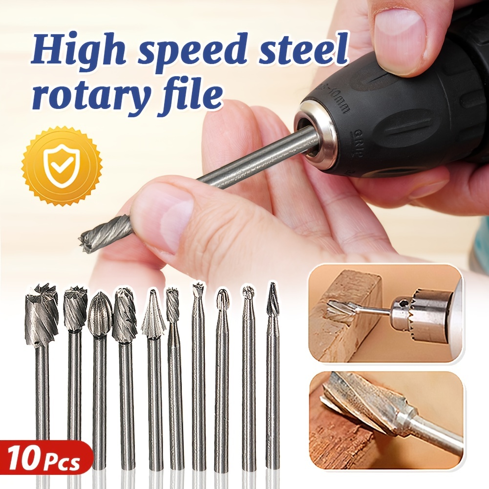 Wood Carving Engraving Drill Bits Milling Cutter For Dremel Rotary