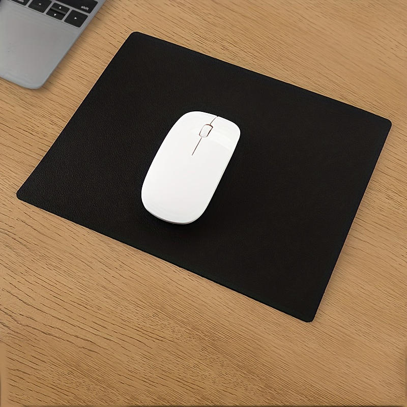 Mini tapis de souris en cuir Tapis de souris de voyage pour ordinateur  portable Petit tapis