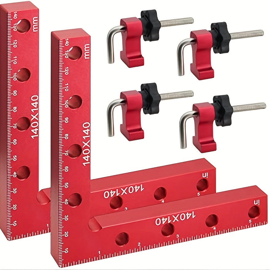 Morsetti per utensili morsetti angolari regolabili a 90 gradi con morsetto  di bloccaggio per la lavorazione del legno ppm-722