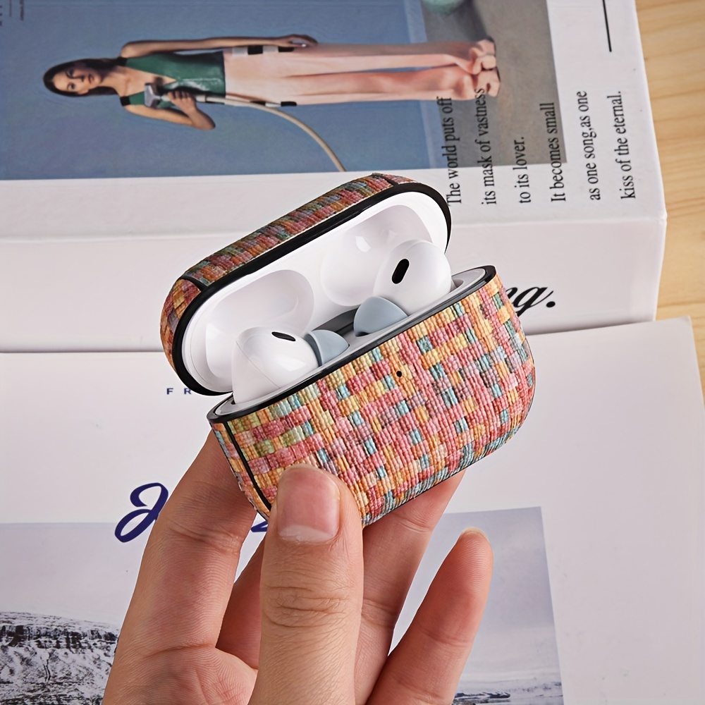  Funda para Airpods Pro de 2ª generación – VISOOM Airpods Pro 2 fundas  para mujeres 2022 de silicona para iPod Pro 2, auriculares de carga  inalámbrica, llavero brillante para Apple Airpod