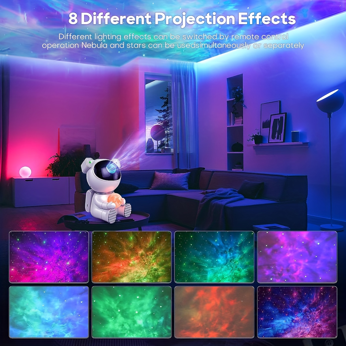 Galaxy Projector 2.0 – Lunar Lights Official