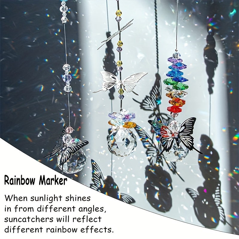 Sun Catcher Crystals Colorful Hanging Prism Suncatcher Window Ornament  Beads Chain Sphere Chandelier Pendants For Home Wedding Gifts Decoration -  Temu Sweden