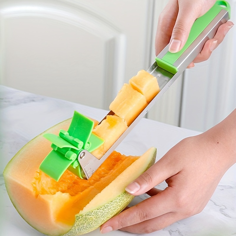 Watermelon Cutter Stainless Steel Windmill Design Easy Slicer – Dr