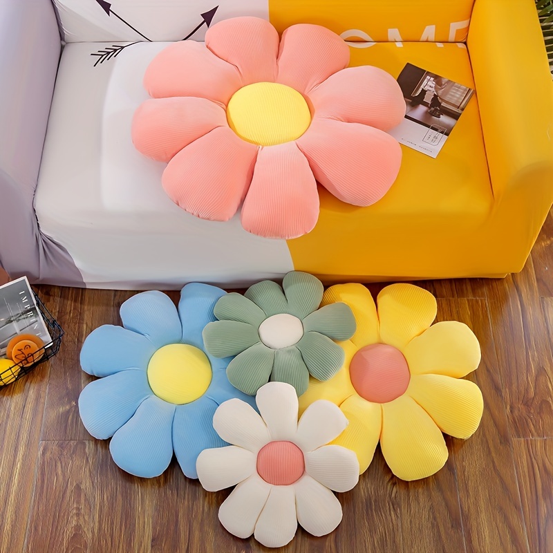 Velvet Flower Seat Cushion Stuffed Plush - Kyootii