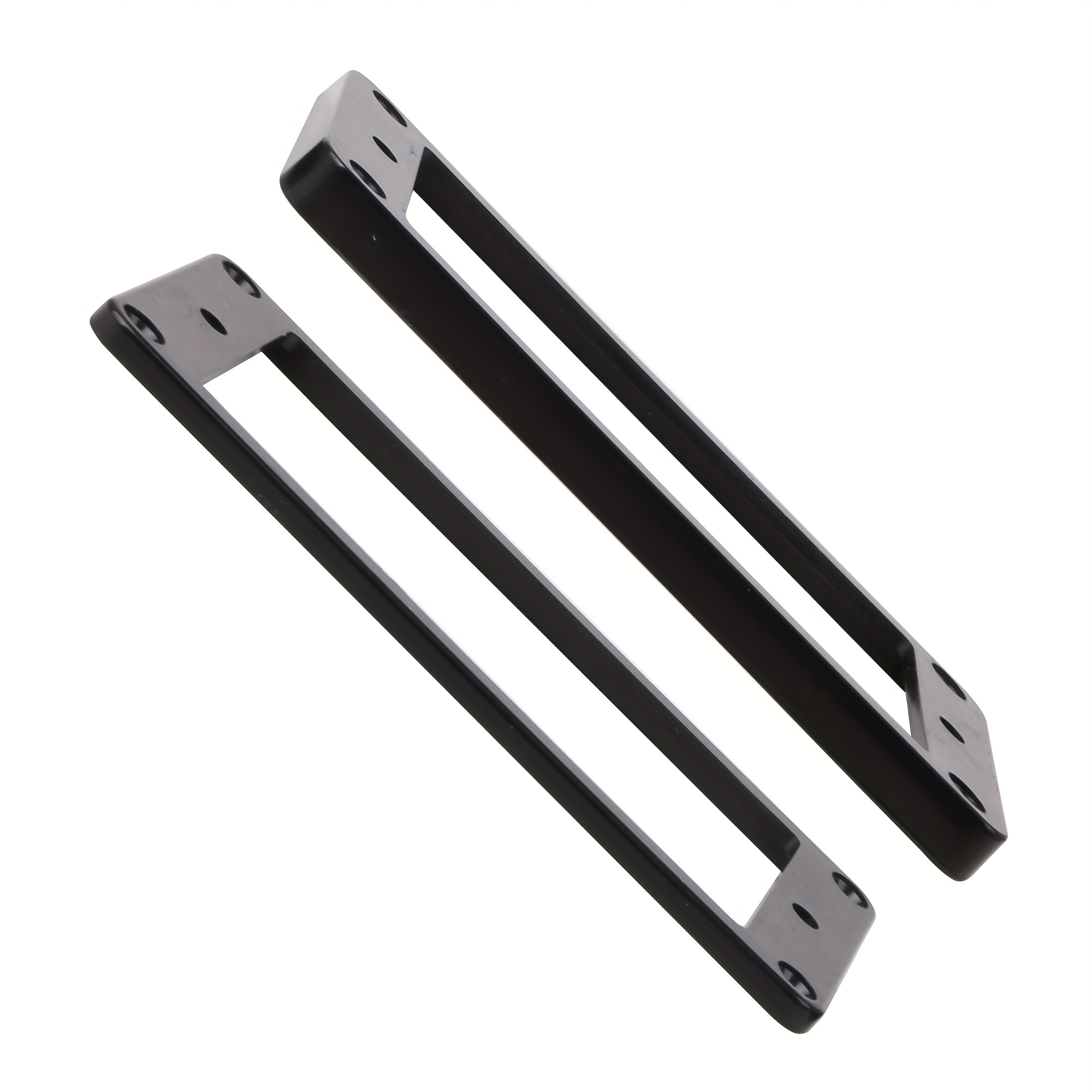 Guitar Humbucker Ring Flat Bottom Black 3mm Thickness