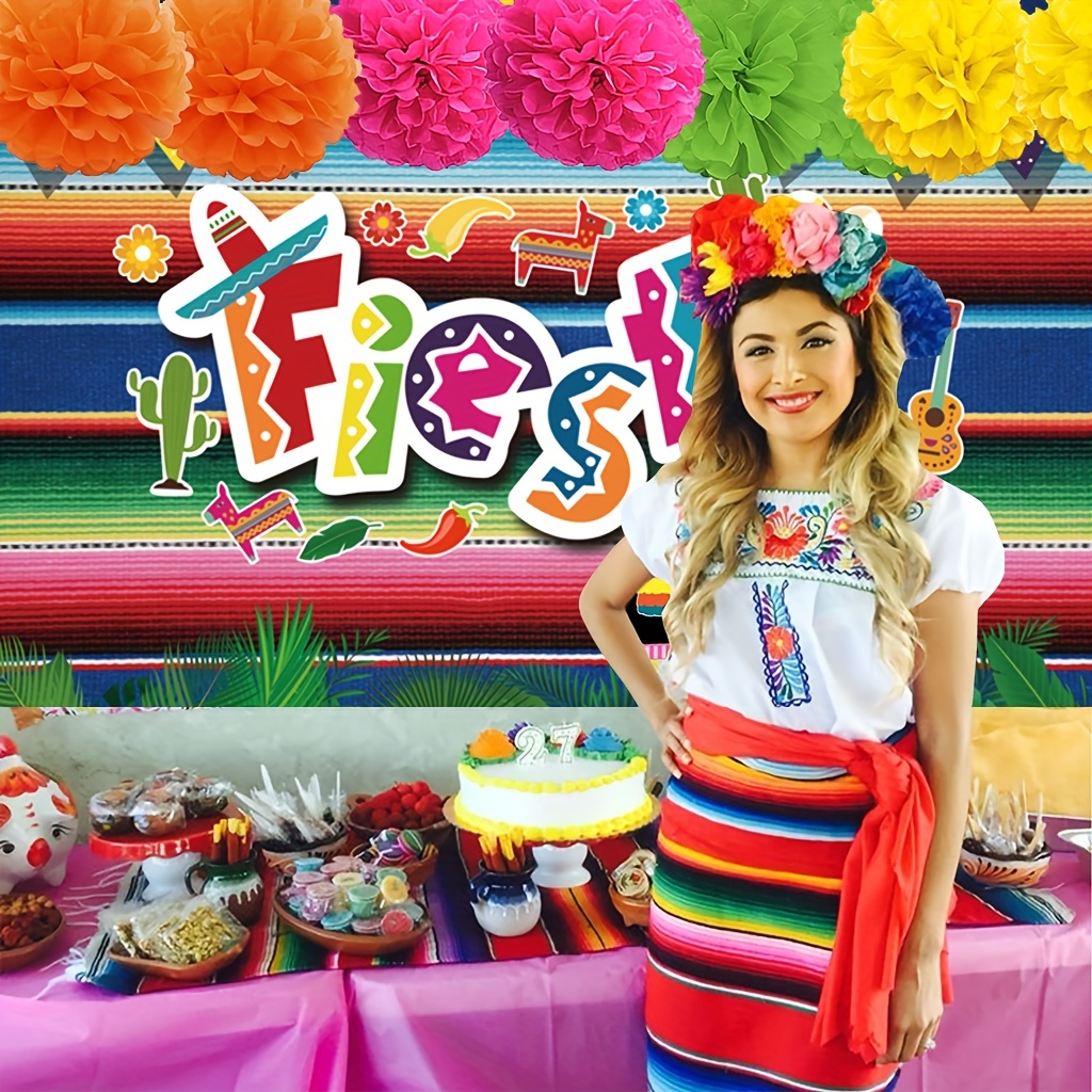 Cinco De Mayo Fiesta Theme Photography Backdrop Mexican - Temu Sweden