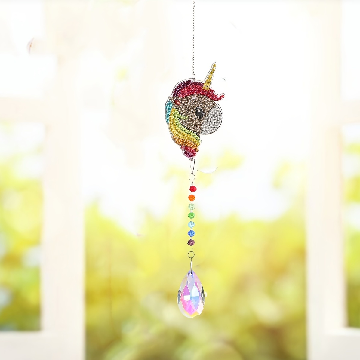 1pc Unicorn Diamond Painting Wind Chimes Diamond Painting Suncatcher Kit  Diamond Art For Adults Diamond Painting