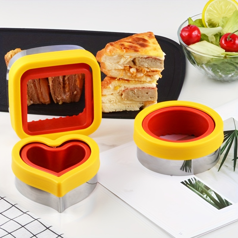 8pcs, Cortador y sellador de sándwich, Fabricante de sándwich Decruster,  Cortadores de de para días festivos, Cortadores de