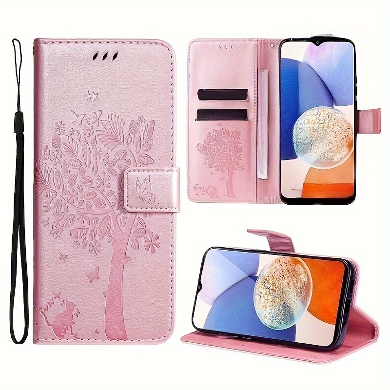 Funda Book con ranuras para tarjetas Samsung Galaxy A14 4G/5G