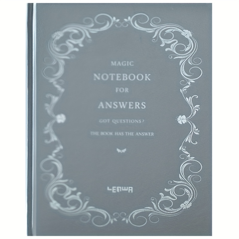 4 Answer Book Notebook - Find Your Answer, Guide Your Way, Inner Destiny, Magic