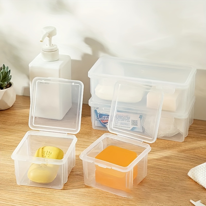Travel Soap Box Lid Sealed Waterproof Storage Case Portable - Temu