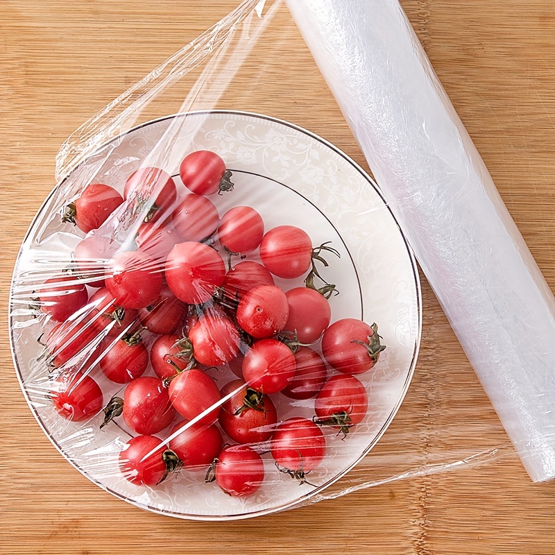 Kitchen Cling Wrap, Cling Film Cover, Plastic Food Wrap With Slide Cutter,  Bpa Free Plastic Wrap, Kitchen Food Fresh-keeping Storage Supplies, For  Home Kitchen Supplies - Temu