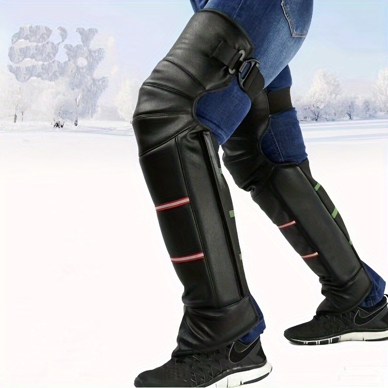 Knee Pads Motorcycle Winter Riding Warm