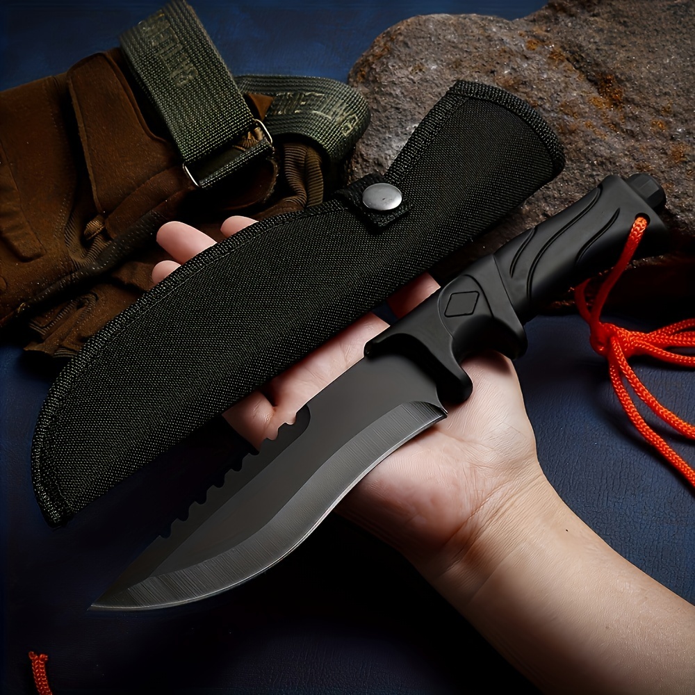 High Hardness Sharp Straight Knife Portable Tactical Knife - Temu
