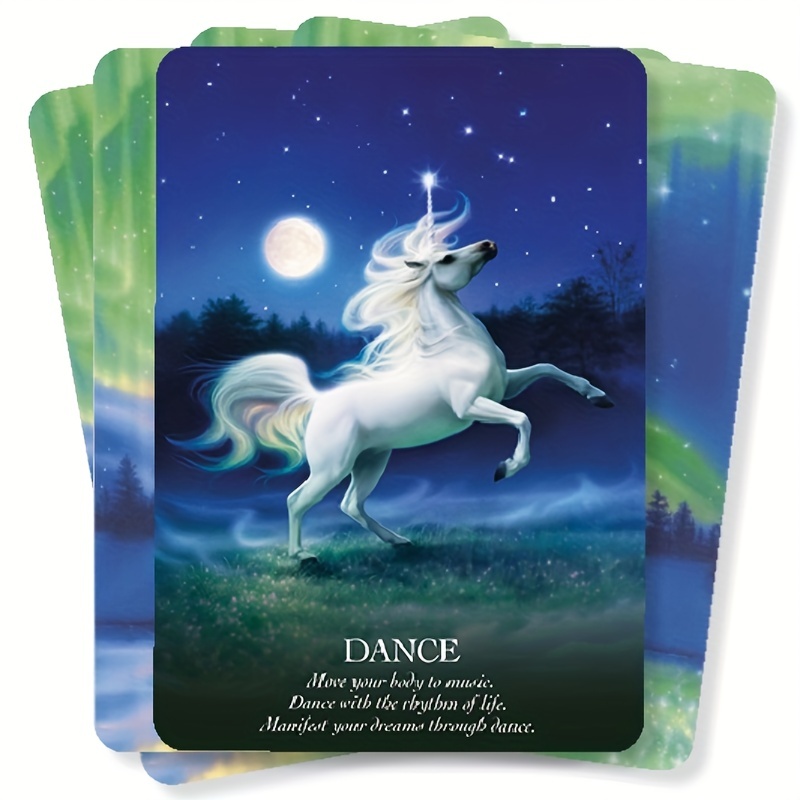 Oracle of the Unicorns 44 Fortune Telling Cards & Guidebook