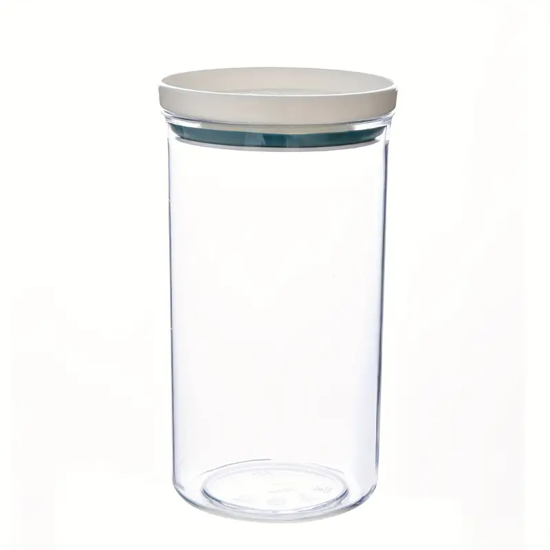 stackable kitchen canisters set clear glass