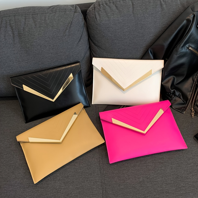 Large envelope clutch on sale purse