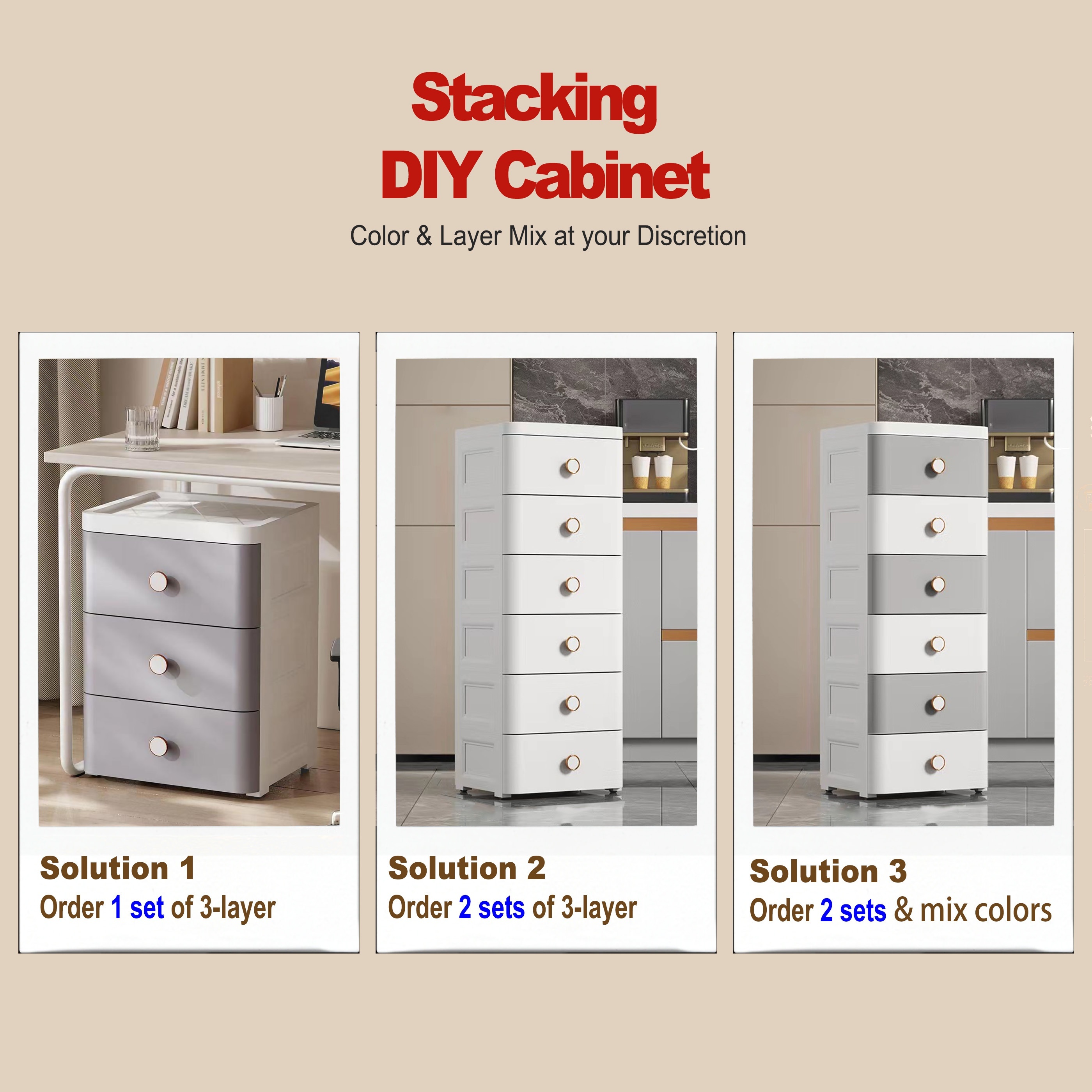 Stacking Diy Cabinet corner Storage Drawer Cabinet slim - Temu