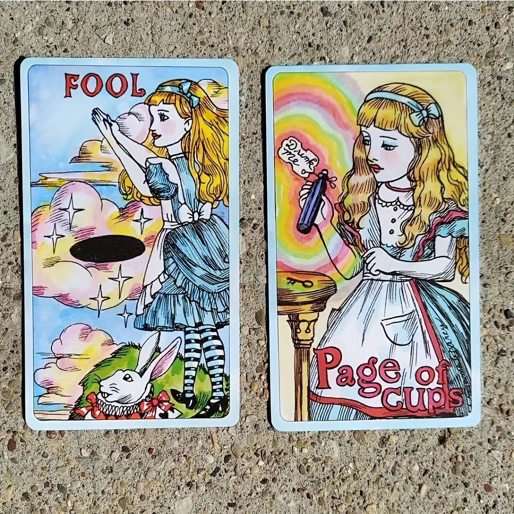 Alice in Wonderland Tarot  Tarot, Tarot cards art, Alice in wonderland  illustrations