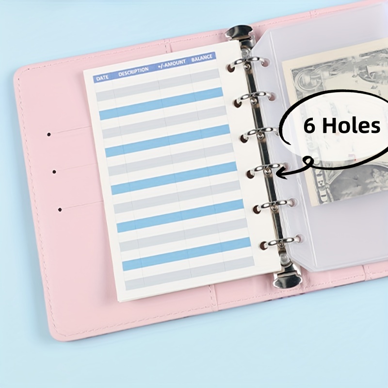  A7 Budget Binder Set - Mini Money Organizer For Cash Saving,  Cash Stuffing Envelope System, Planner Binders