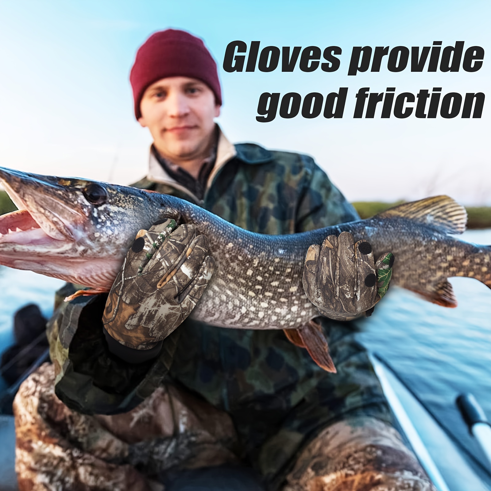 2023 New Fishing Catching Gloves Non-Slip Fisherman Protect Hand, Durable  Wear-Resistant Thickend Protect Professional Catch Fish Gloves Cut Puncture  Resistant, Fishing Glove with Magnet Release : : Sports & Outdoors