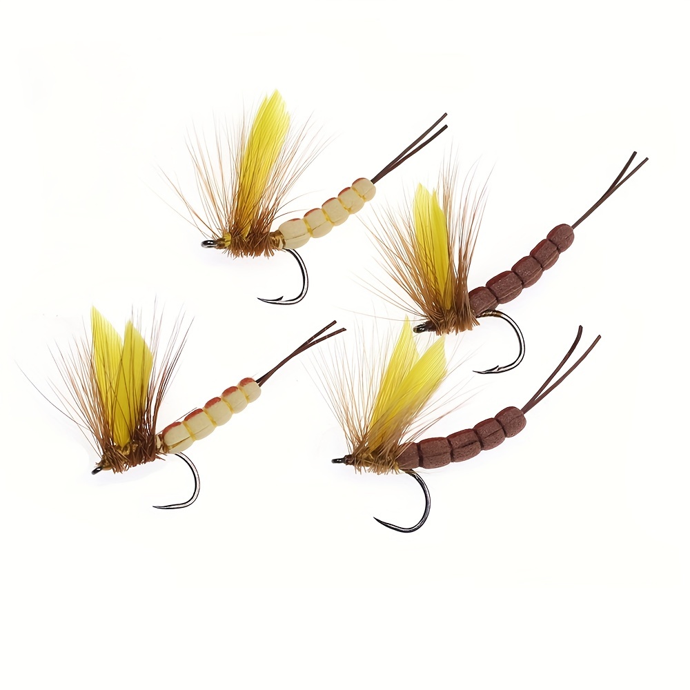 Peacock Feather Wings Dry/wet Flies For Carp/trout Fishing - Temu New  Zealand