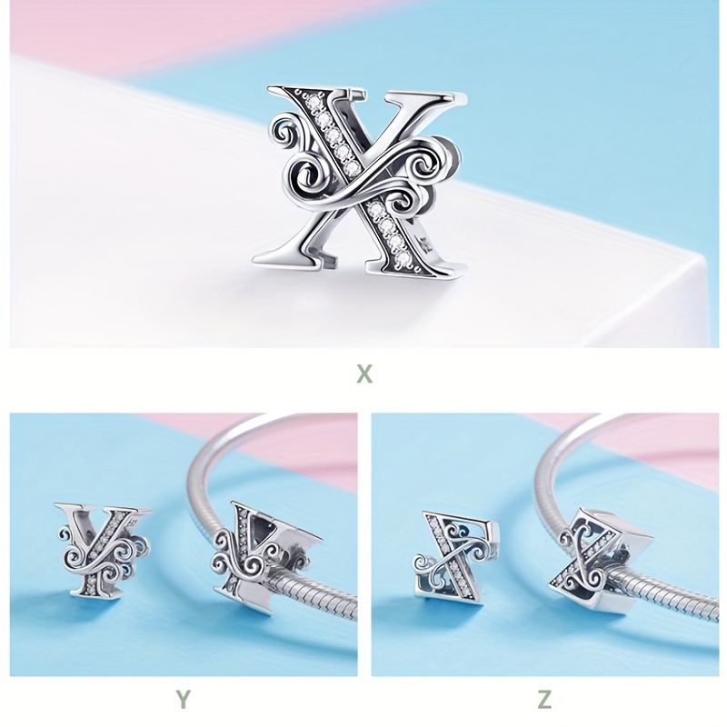 Creative 26 English Letters Bead Set for DIY Jewelry