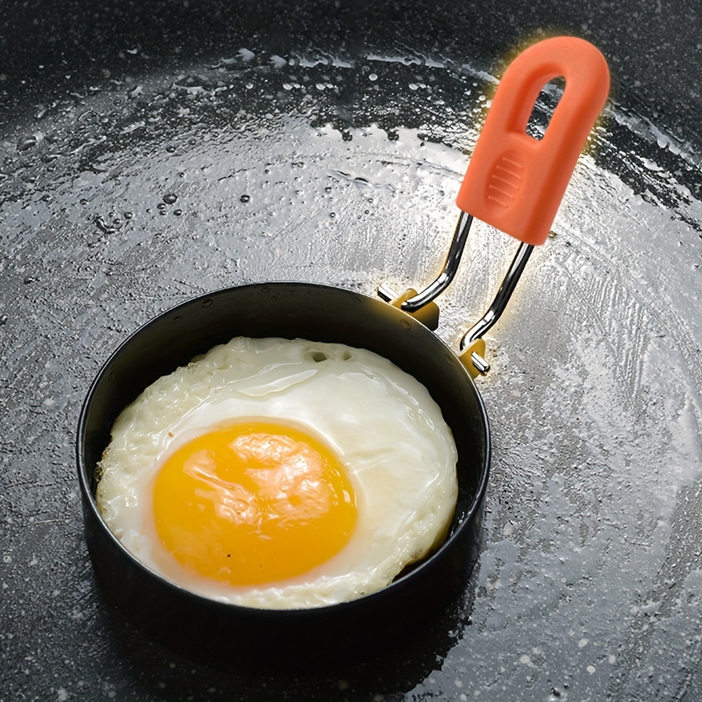 5pcs diy omelette mold egg ring pancake creative stainless steel