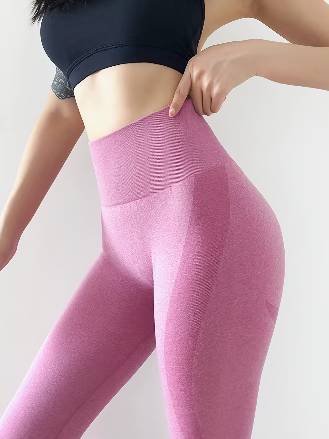 Licogel Women Yoga Pants Moisture-Wicking Simple Lightweight