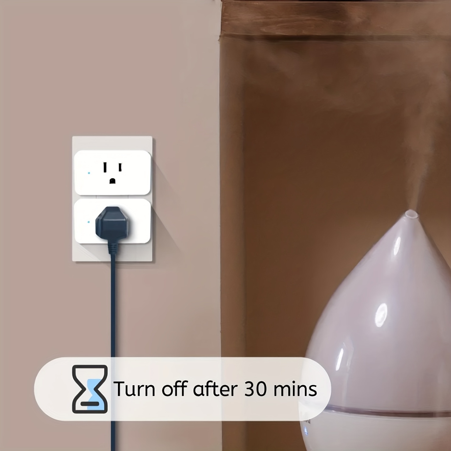 Smart Plug, Smart Home Wi-fi Outlet Works With Alexa, Google Assistant &  Ifttt, No Hub Required, Remote Control, 15 Amp, Etl Certified, White - Temu