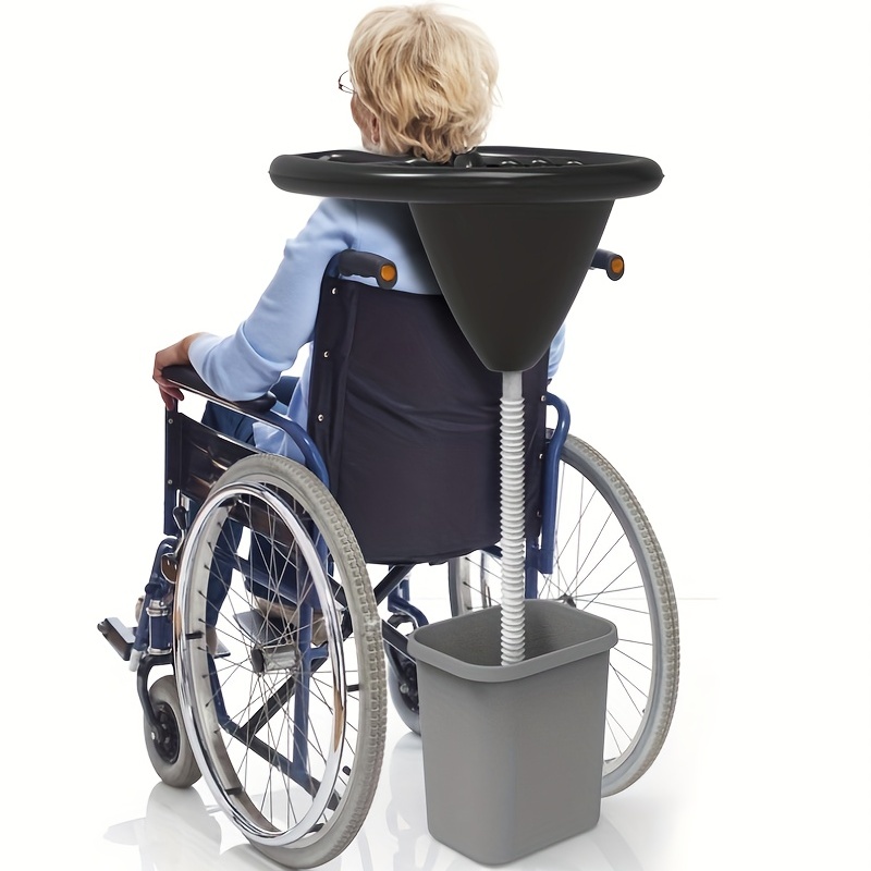 Lavacabezas portátil para silla de ruedas