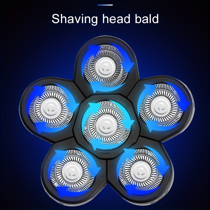 5 Head Shaver Heads, Shaver Blade Heads Shaver for Electric Razor Shaving  Bald Tool, Head and Face Electric Razor Shaver Head : : Health &  Personal Care