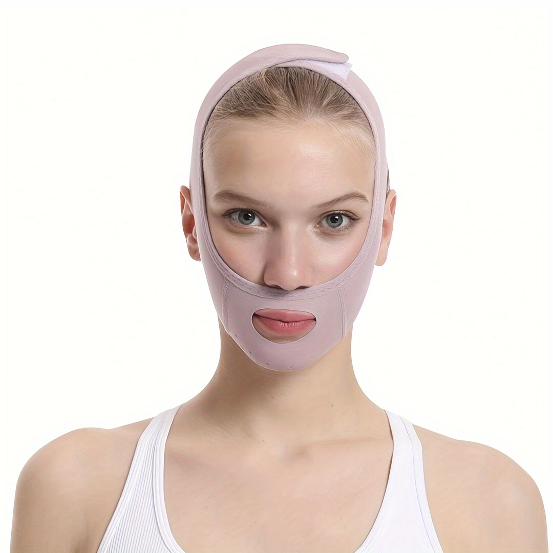 Facial Lift Tape,1Pc Sleep Beauty Face Belt Face Lift Face Belts