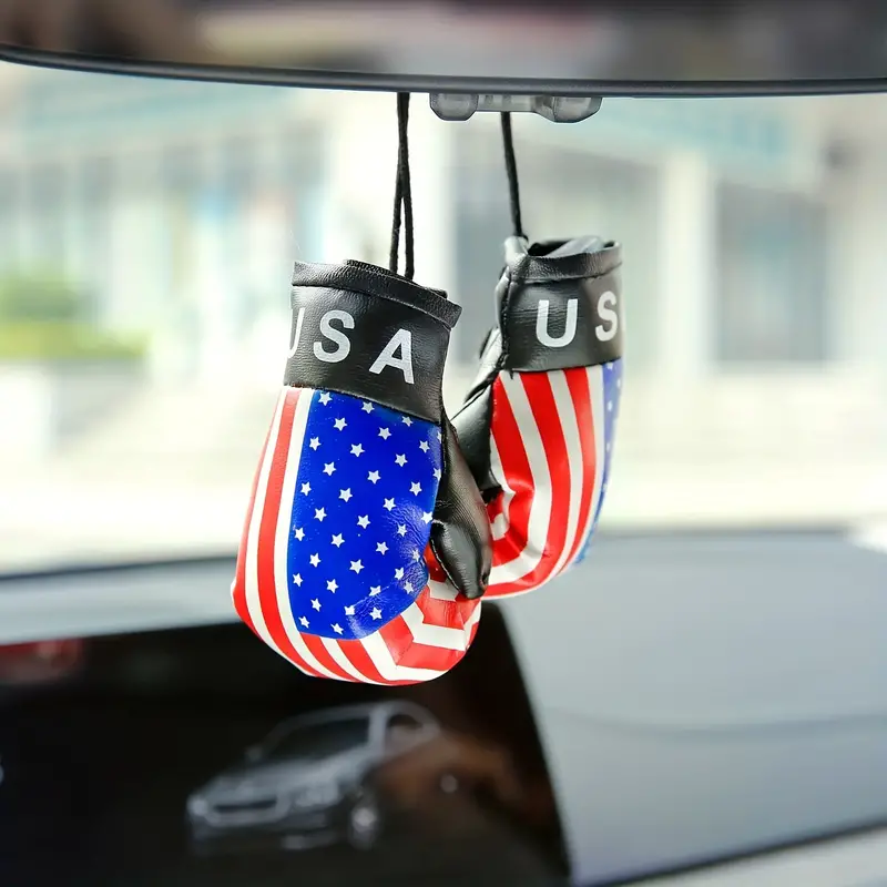 Auto Schwingende Ornament Rückspiegel Amerikanische Flagge - Temu Austria