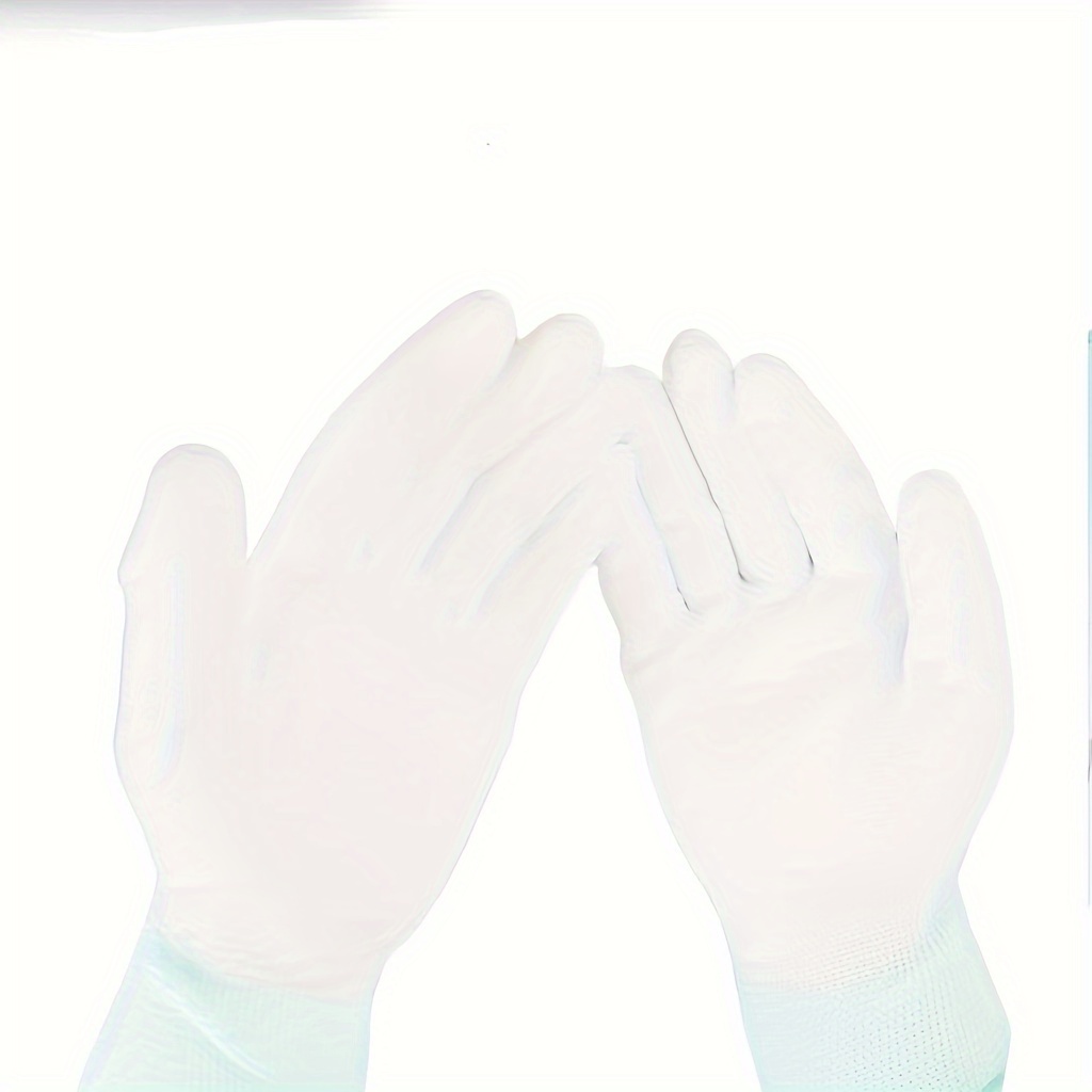 Industrial Safety Gloves Smooth Work Gloves P.v.c Coated - Temu Japan