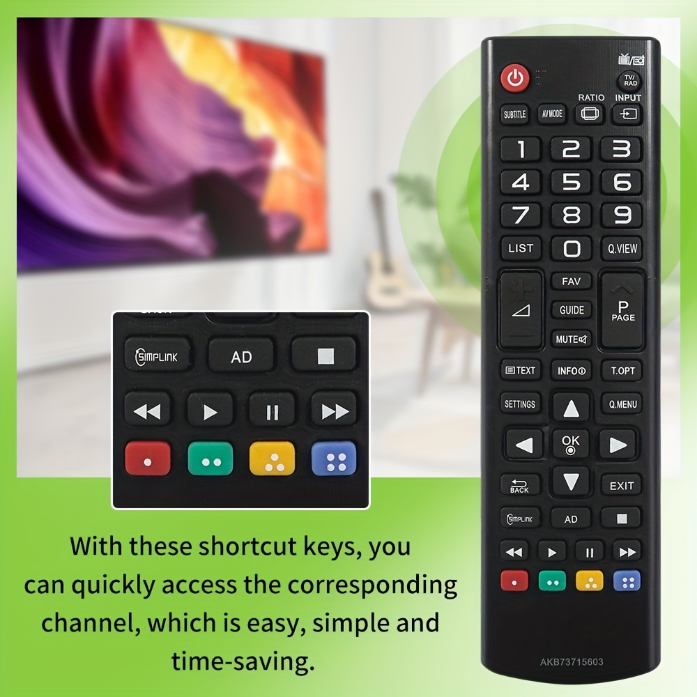 Mando A Distancia Universal Control Para Lg Smart Tv Series 32lh570b