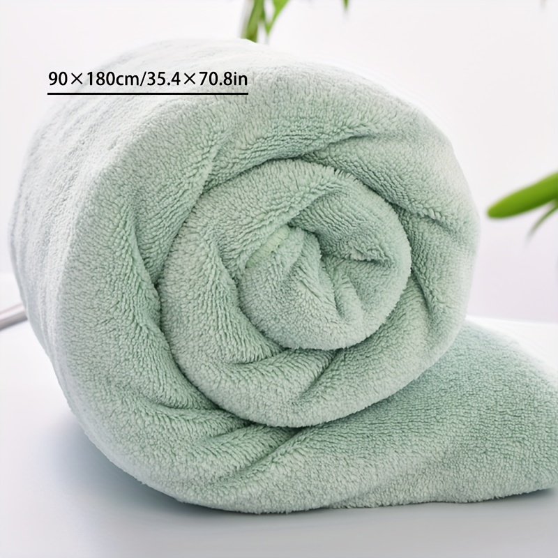 Embroidery Pattern Bath Towel And Towel Set Two Pieces , Household Large  Bath Towel, Soft Skin-Friendly Bath Sheet, Thickened Absorbent Towel For  Home Bathroom, Bathroom Supplie