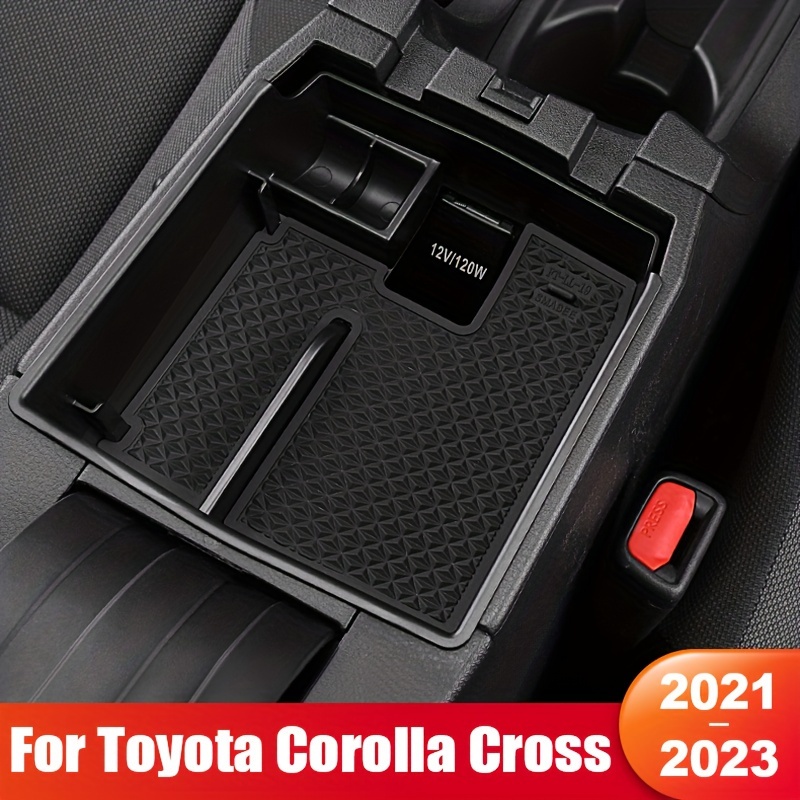 1Pcs Seat Crevice Storage Box Bag PU Interior Car Accessories Auto Decor  For TOYOTA Chr Corolla Yaris Hilux Auris Aygo Rav4 2023 - AliExpress