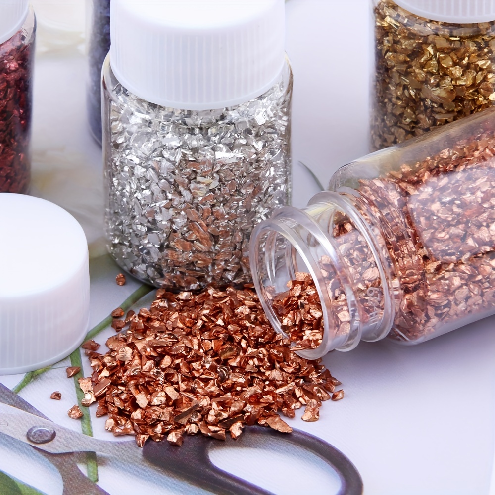 Irregular Metallic Chips Sprinkles Chunky Glitter Natural Mica Flakes  Flitterfor Nail Arts Craft DIY Vase Filler Epoxy Resin Mold Jewelry Making  Decoration - shape5 