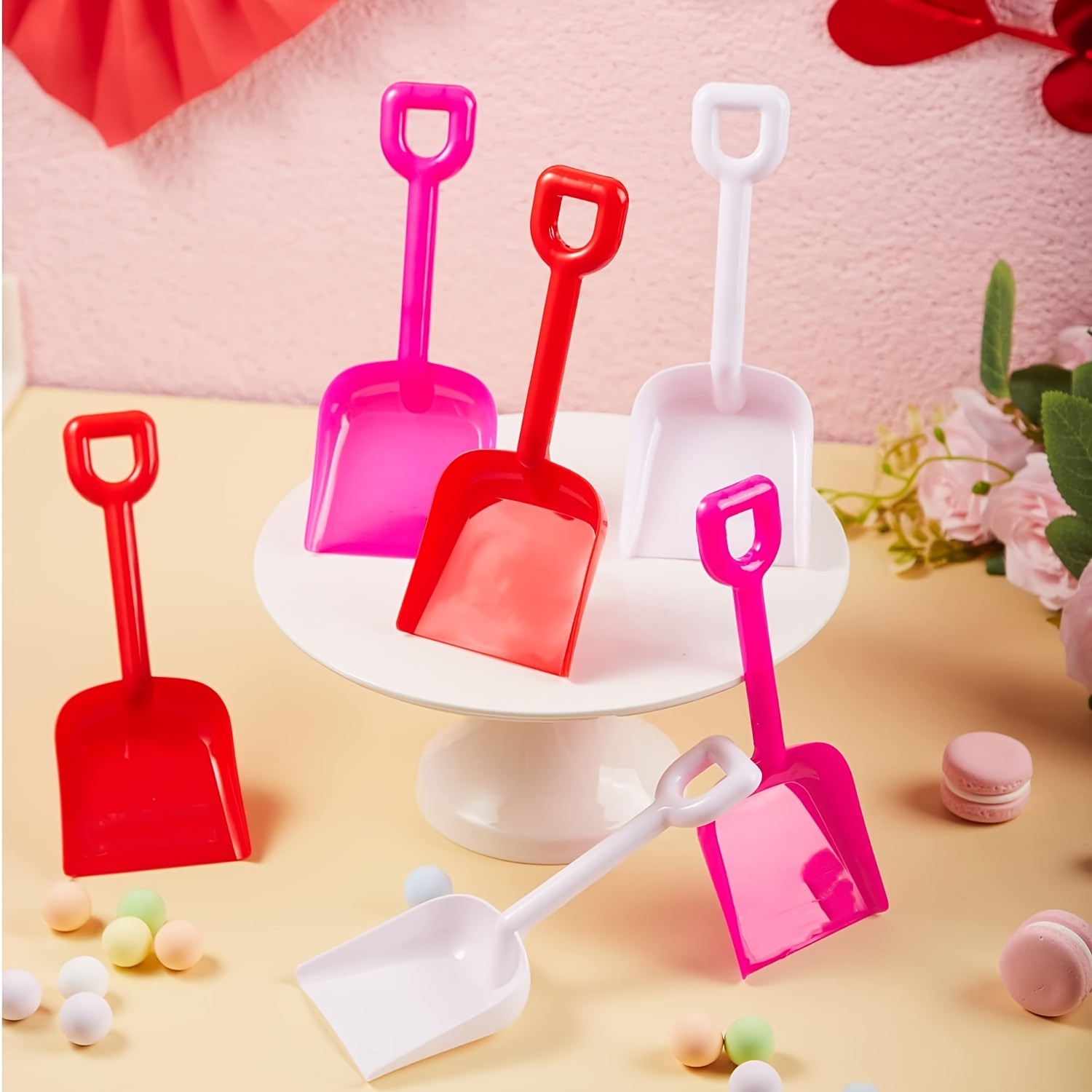 Plastic Toy Shovels Valentines Day Dig Party Favor Classroom - Temu
