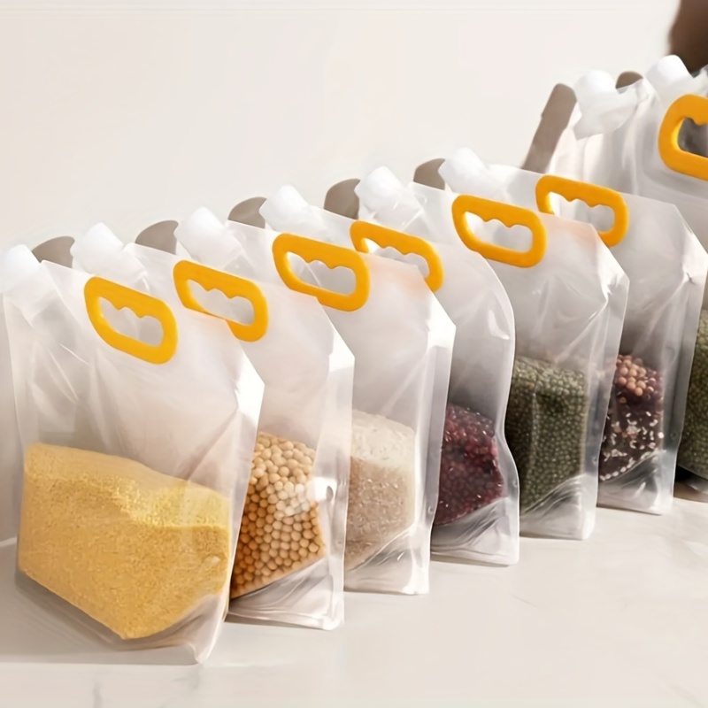 Moisture-proof Food Storage Bags With Spout & Stand Up Pouch - Perfect For  Home Kitchen Supplies! - Temu