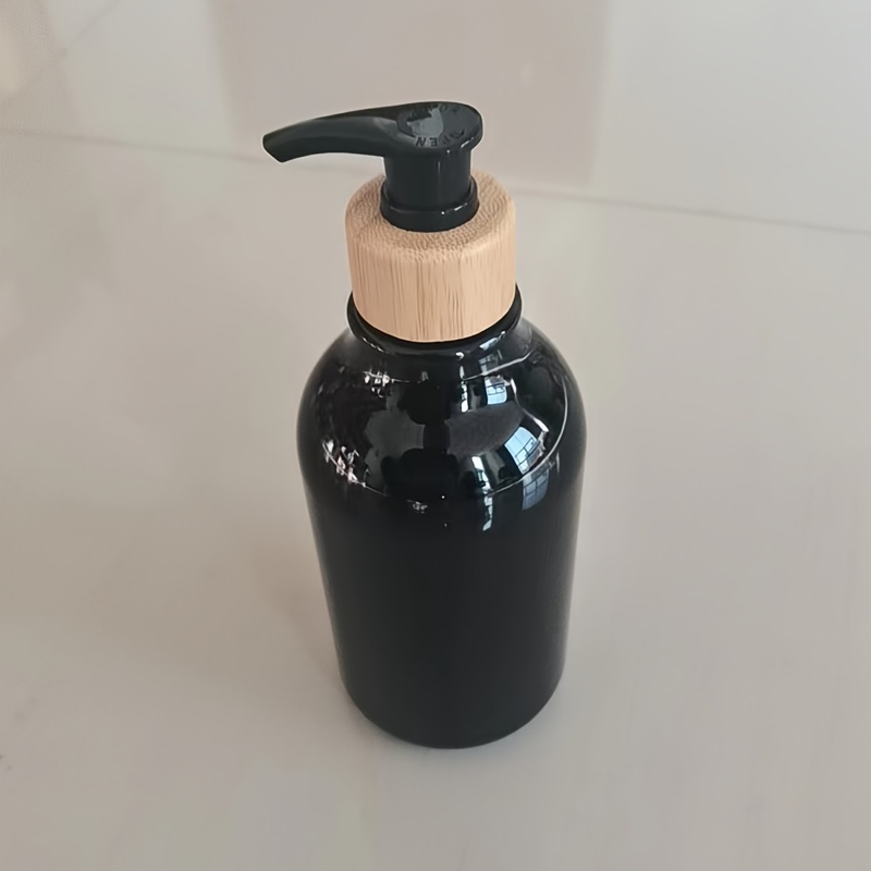 Botellas transparentes recargables de champú y acondicionador – Dispensador  de gel de baño, champú y acondicionador – Botellas de champú de plástico