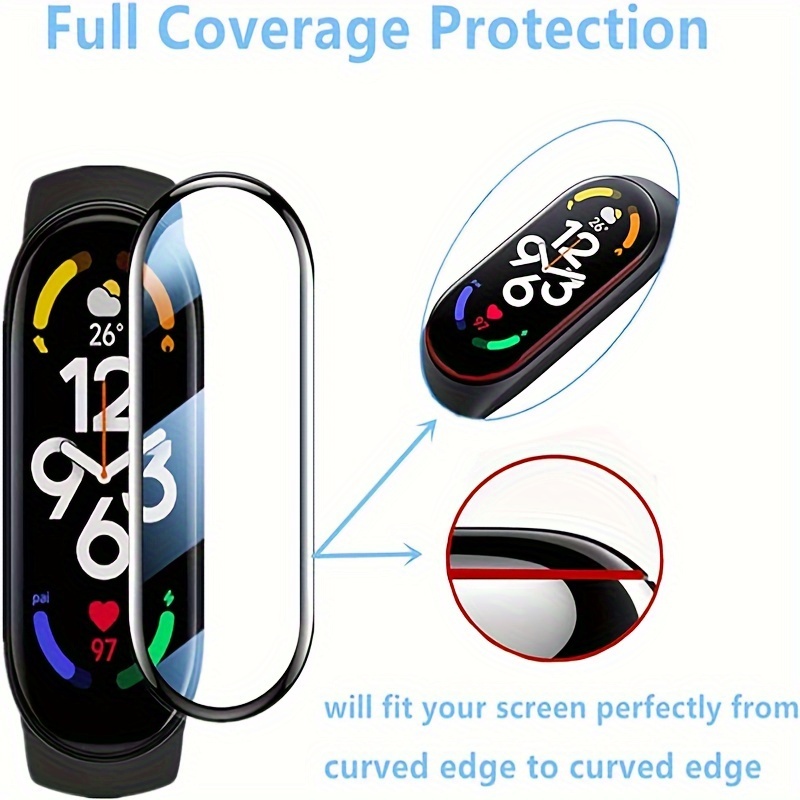 Protector de pantalla Xiaomi Mi Band 8 Active o Redmi Smart Band 2
