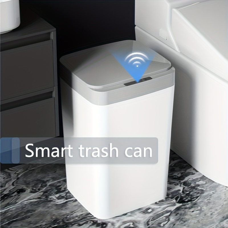 Smart Sensor USB Trash Can Home Intelligent Waste Bin Rubbish